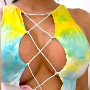 Tie Dye Open Top